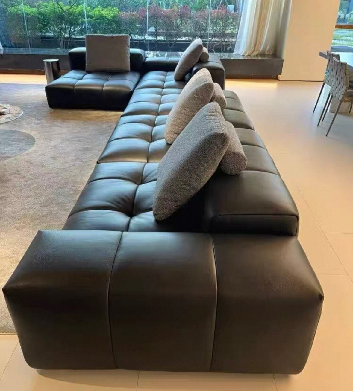 Hillford Scratch Resistant Leather Sofa