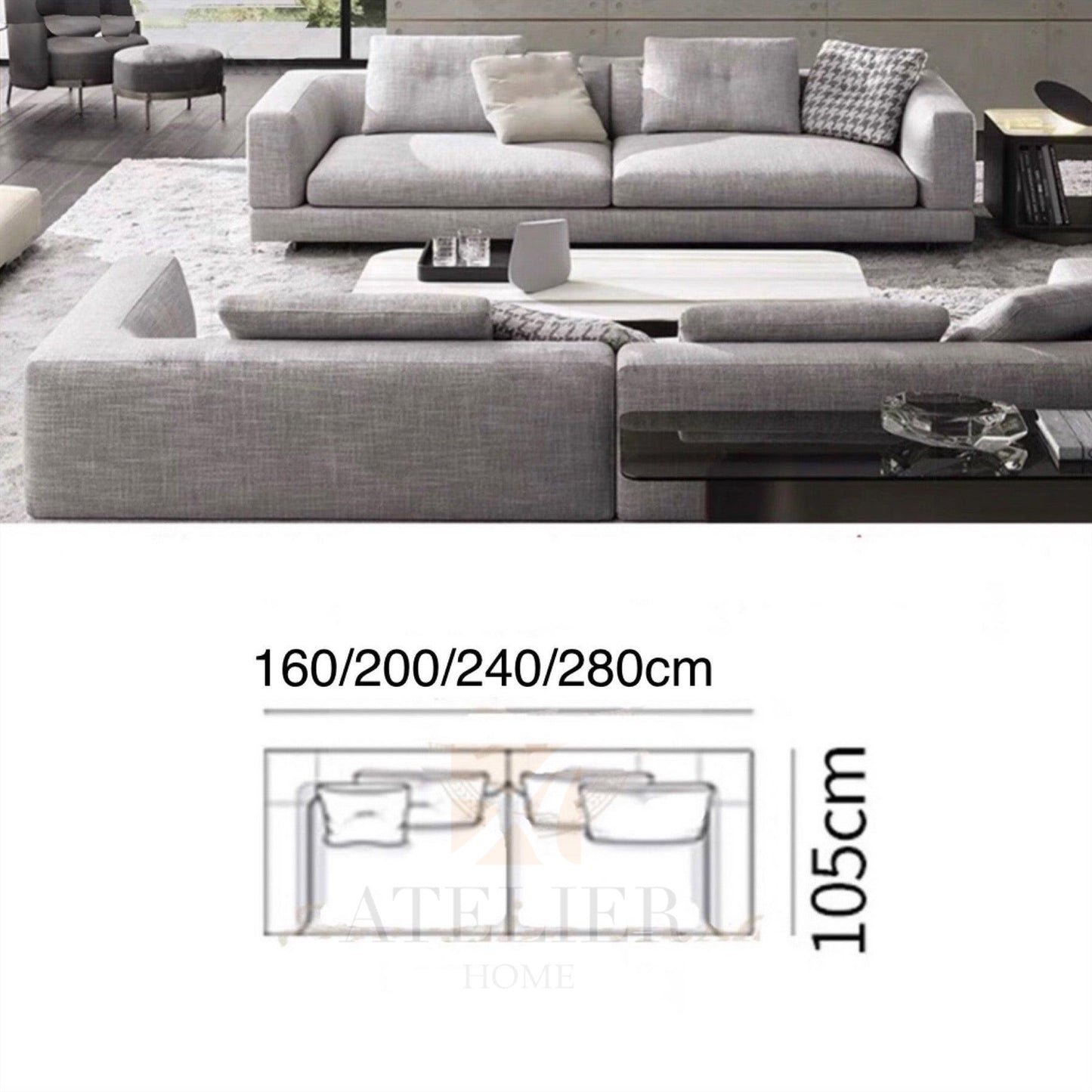 Kyle Designer Sofa