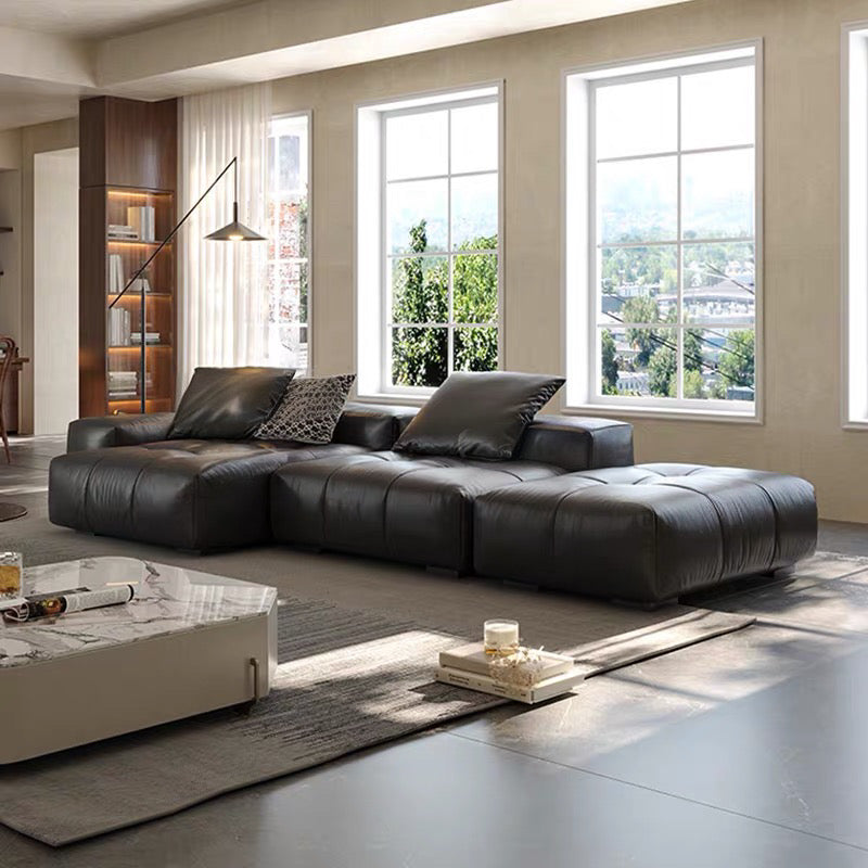 Hillford Scratch Resistant Leather Sofa