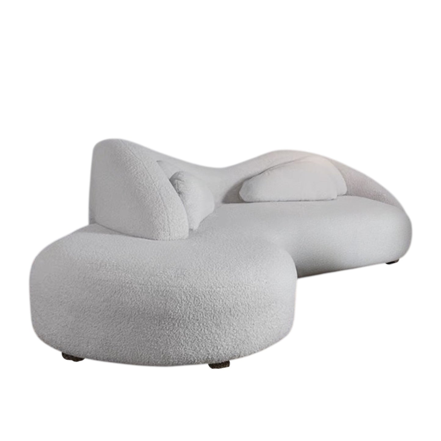 Levato Performance Boucle Curve Sofa