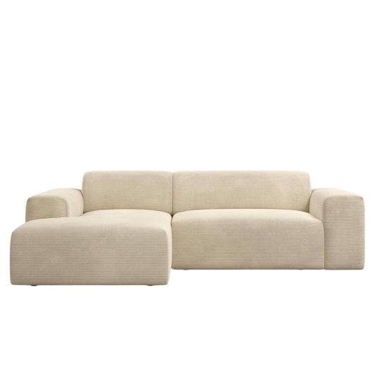 Dolce Scratch Resistant Sectional L-shaped Sofa