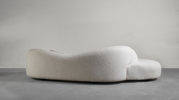 Levato Performance Boucle Curve Sofa