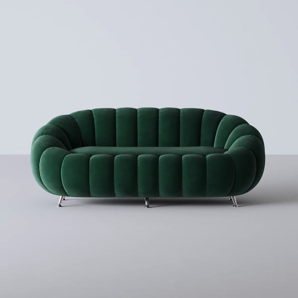 Jeron Performance Boucle Curve Sofa