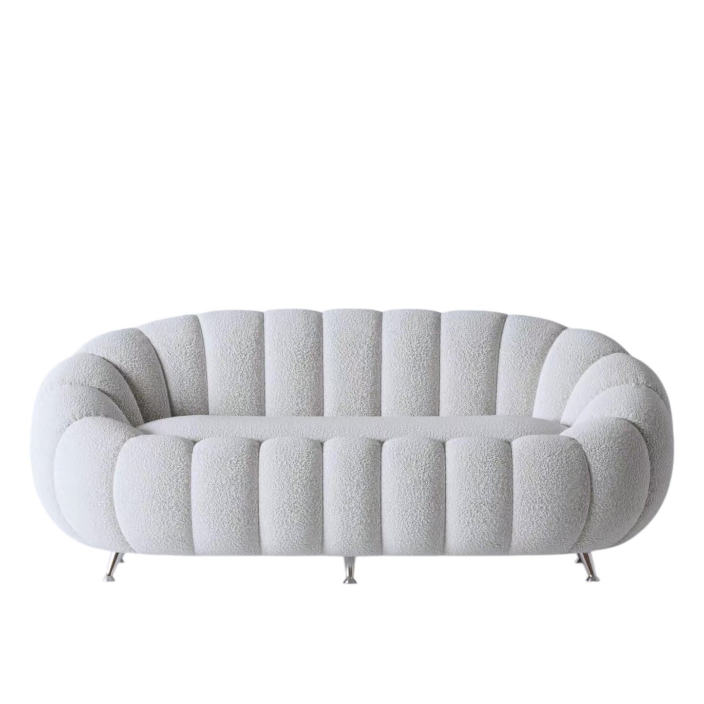Jeron Performance Boucle Curve Sofa