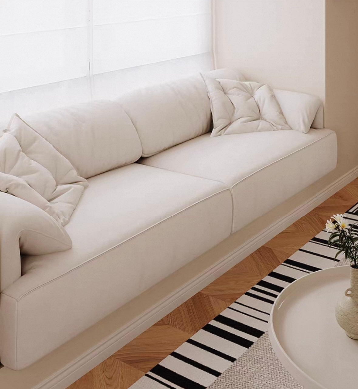 Kegan Scratch Resistant Customise Bay Window Sofa