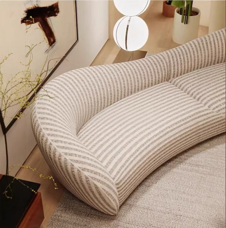 Zasper Scratch Resistant Curve Sofa