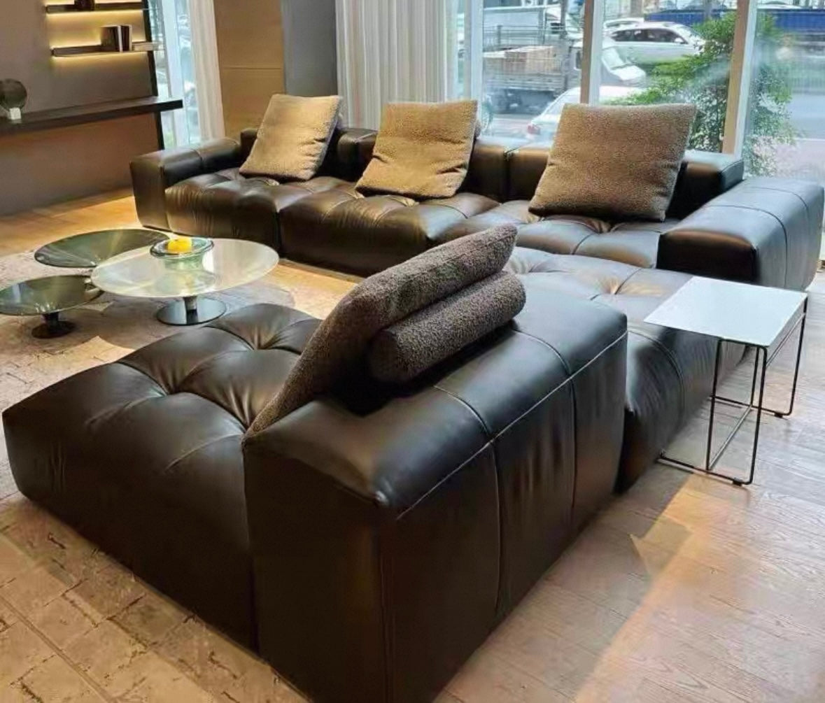 Hillford Scratch Resistant Leather Sofa