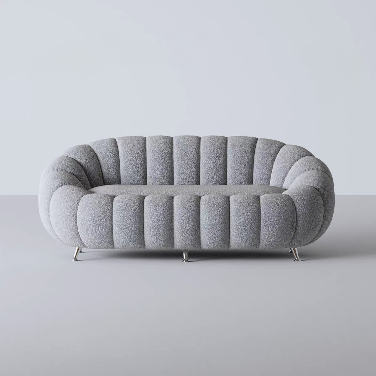 Jeron Performance Boucle Curve Sofa
