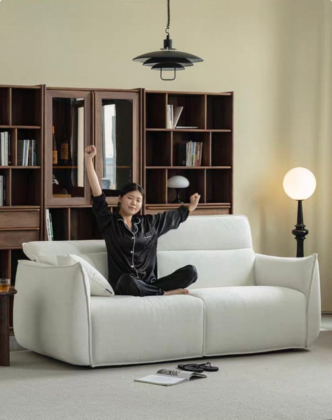 Liseria Foldable Sofa Bed with Mattress