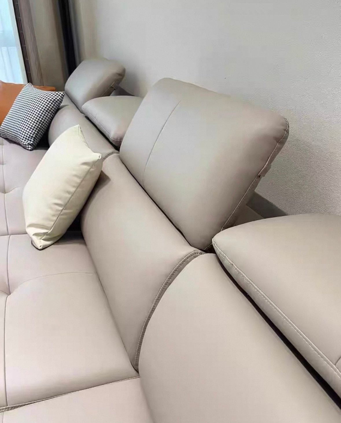Ricardo Sectional Genuine Leather Sofa