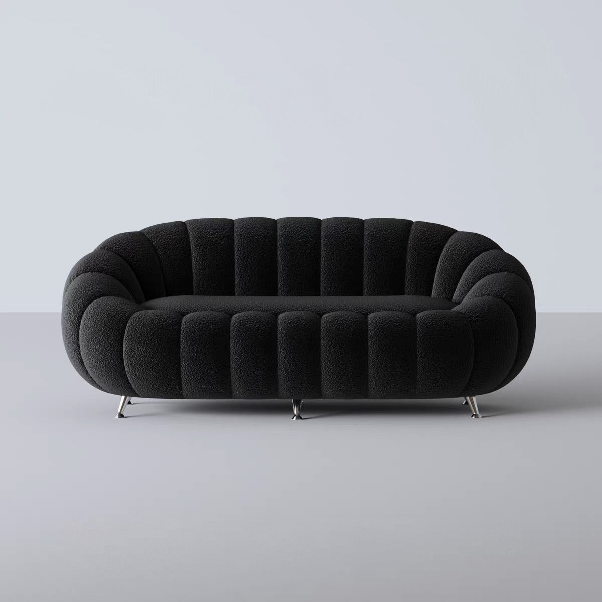 Jeron Performance Boucle Curve Sofa