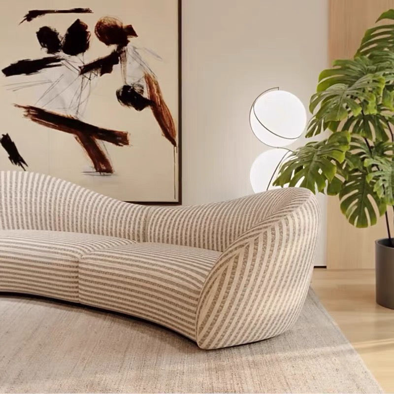 Zasper Scratch Resistant Curve Sofa