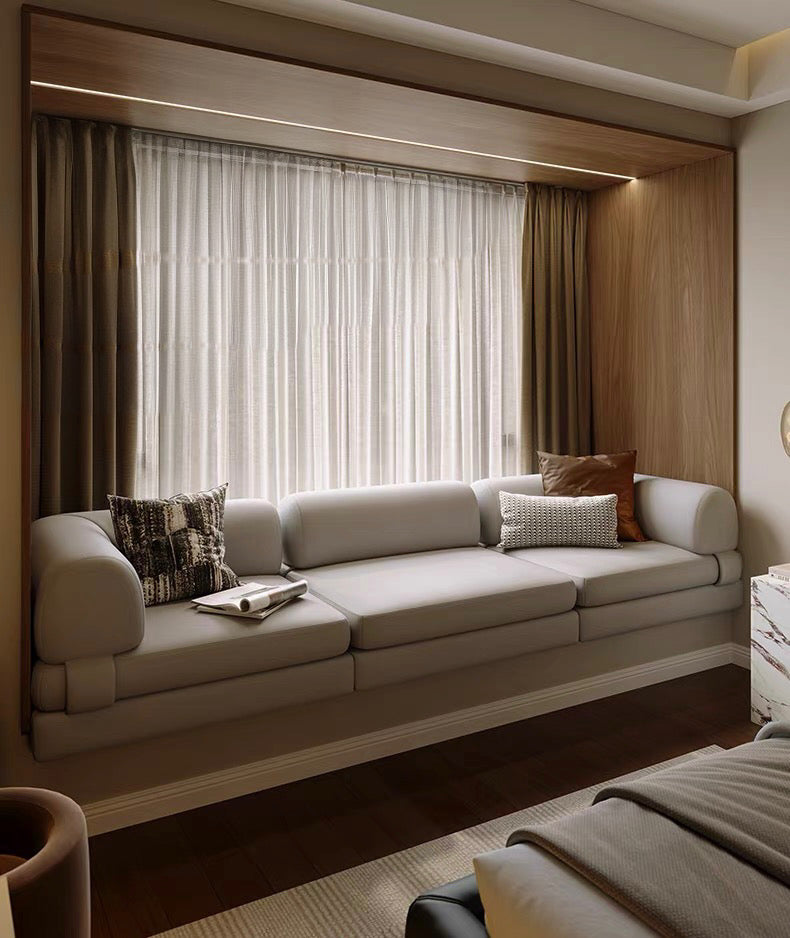 Moblen Scratch Resistant Customise Bay Window Sofa