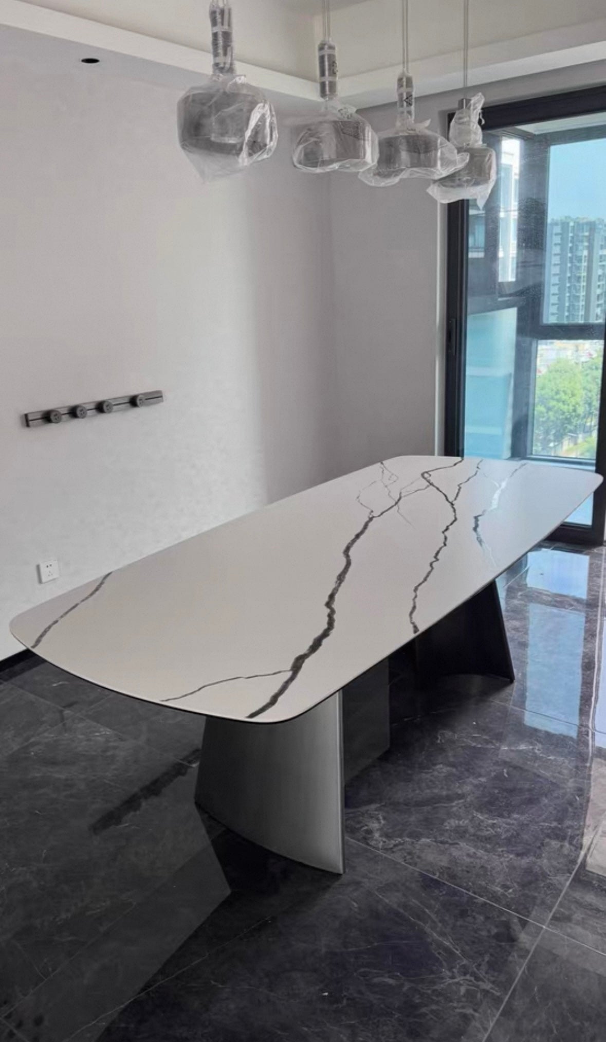 Alfredo Modern Sintered Stone Dining Table