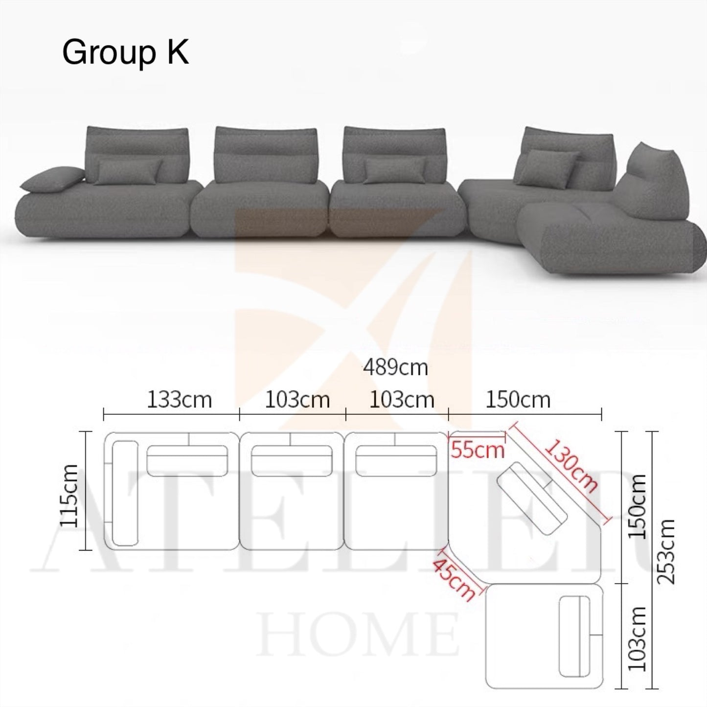 Preston Electric Slidable Backrest Sofa
