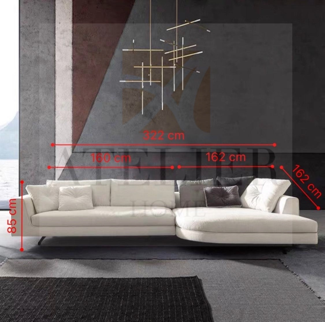 Kyle Designer Sofa