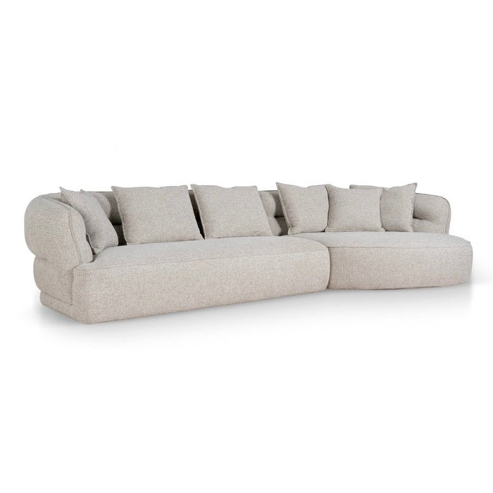 Blanc Sectional Curve Chaise Sofa
