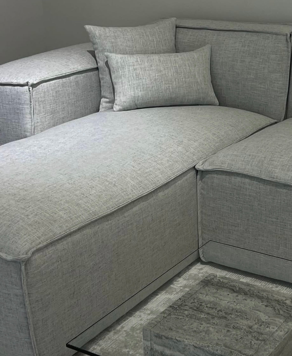 Aureus Sectional Scratch Resistant Sofa
