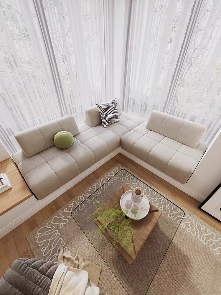Kenn Scratch Resistant Customise Bay Window Sofa