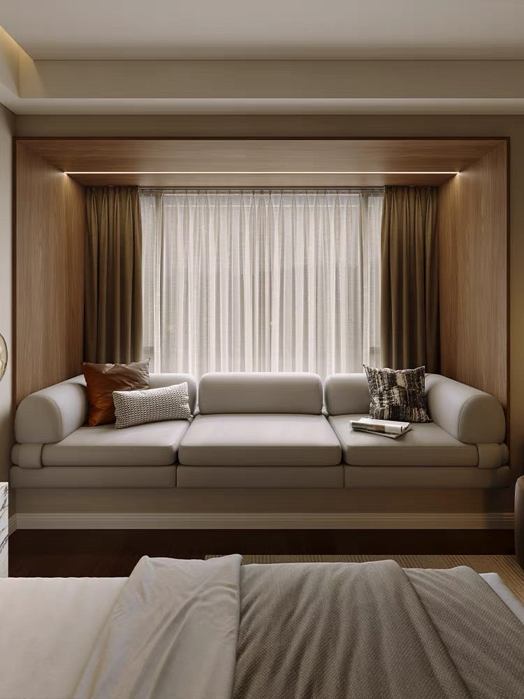Moblen Scratch Resistant Customise Bay Window Sofa