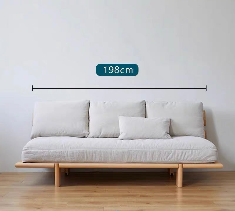Aiselle Foldable Sofa Bed with Mattress