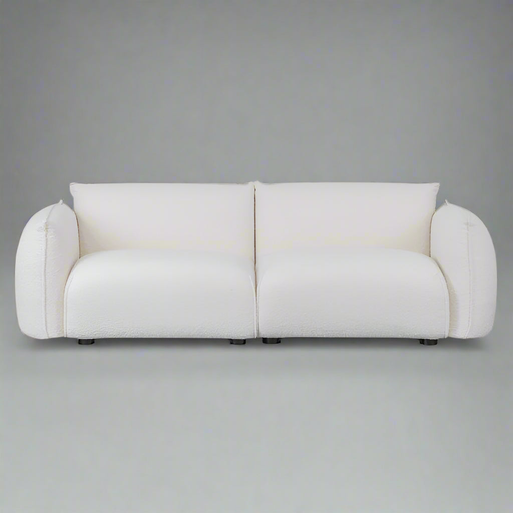 CLC8177-IG 3 Seater Sofa - White Wash Boucle
