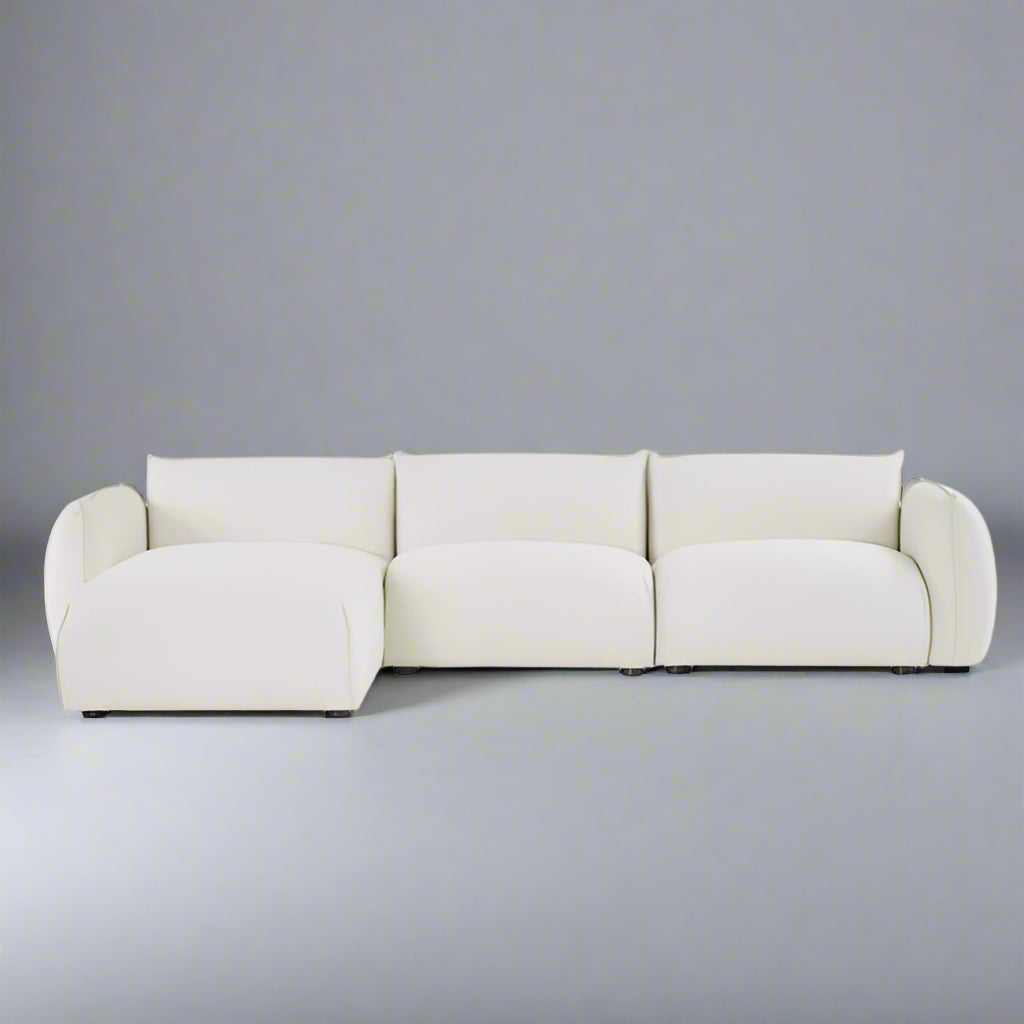 CLC8645-IG 3 Seater Left Chaise Sofa - Beige