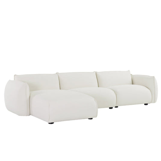 CLC8645-IG 3 Seater Left Chaise Sofa - Beige