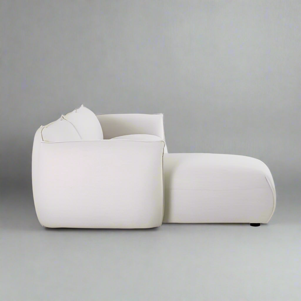 CLC8645-IG 3 Seater Left Chaise Sofa - Beige