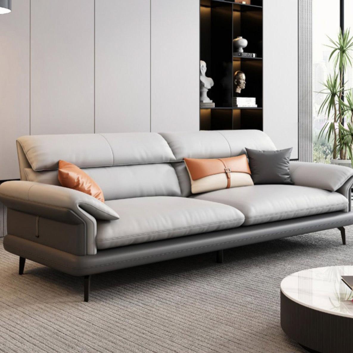 Home Atelier Adena Leather Sofa