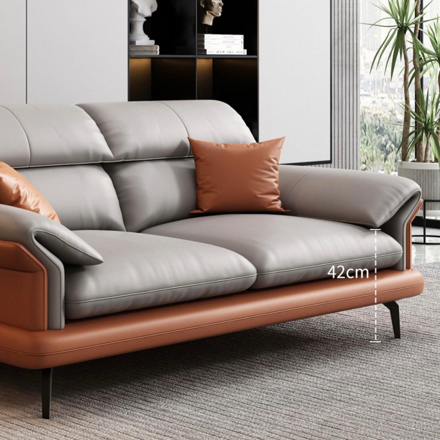 Home Atelier Adena Leather Sofa