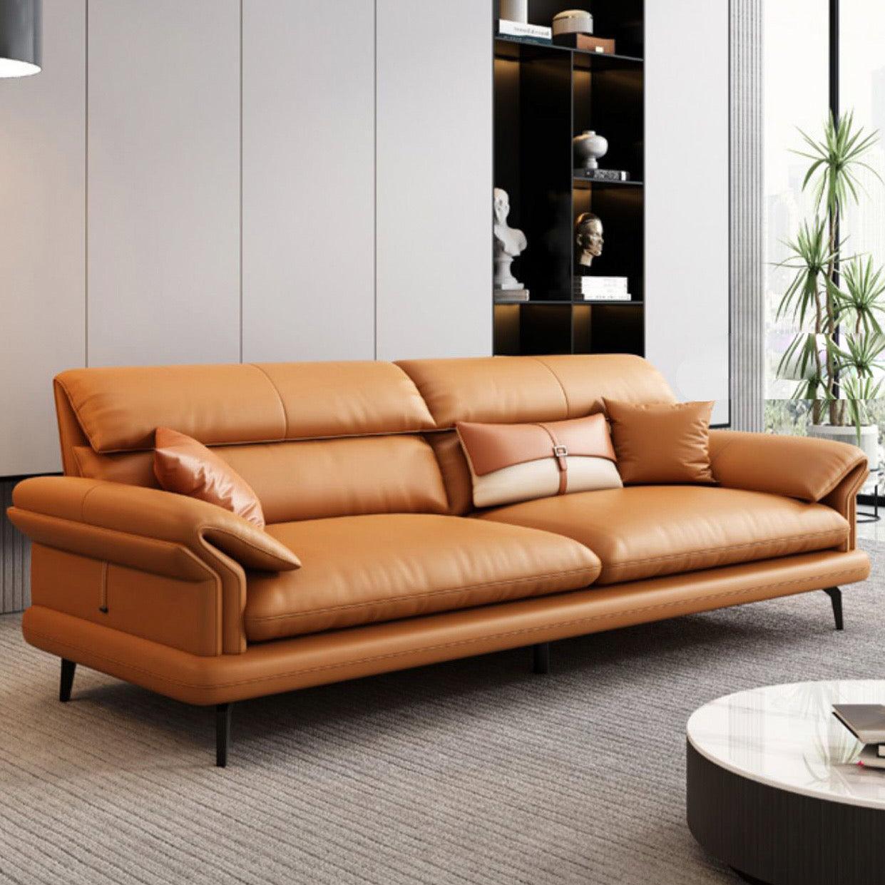 Home Atelier Adena Leather Sofa