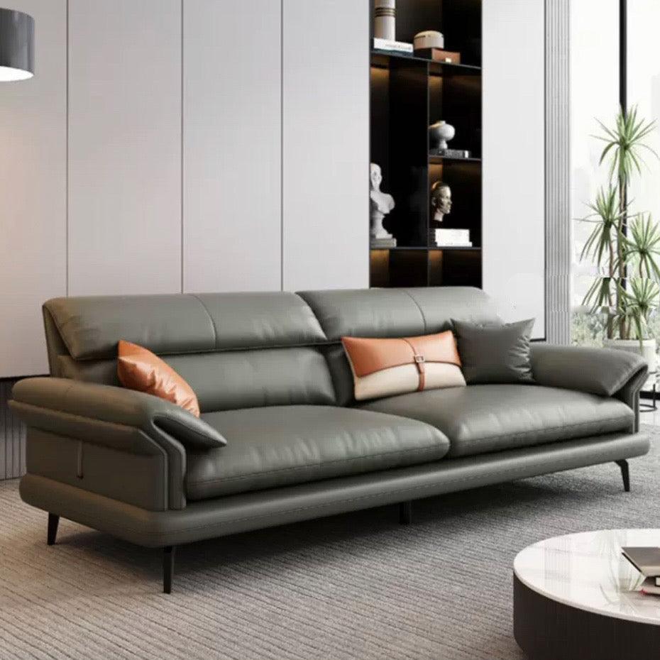 Home Atelier Adena Leather Sofa