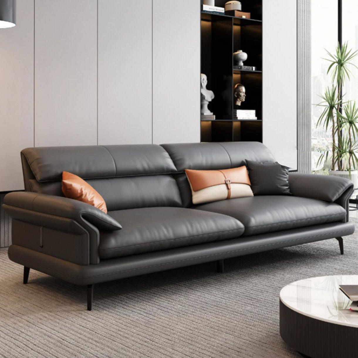 Home Atelier Adena Leather Sofa