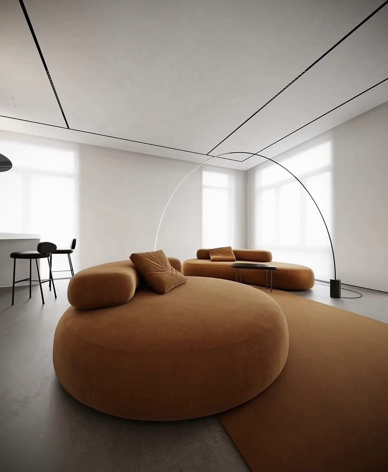 Home Atelier Aeroz Performance Boucle Curve Sofa (Copy 3)