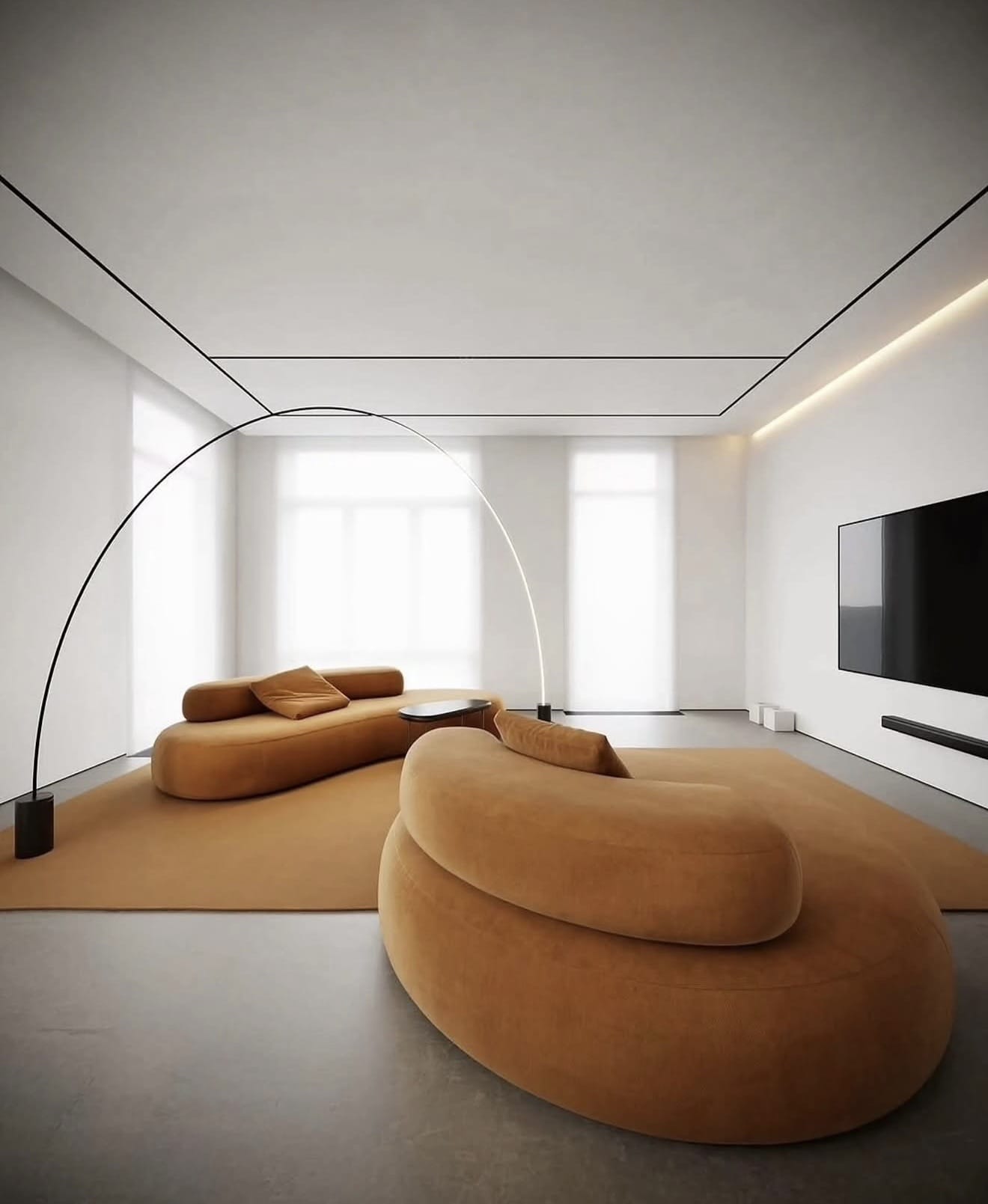 Home Atelier Aeroz Performance Boucle Curve Sofa (Copy 3)