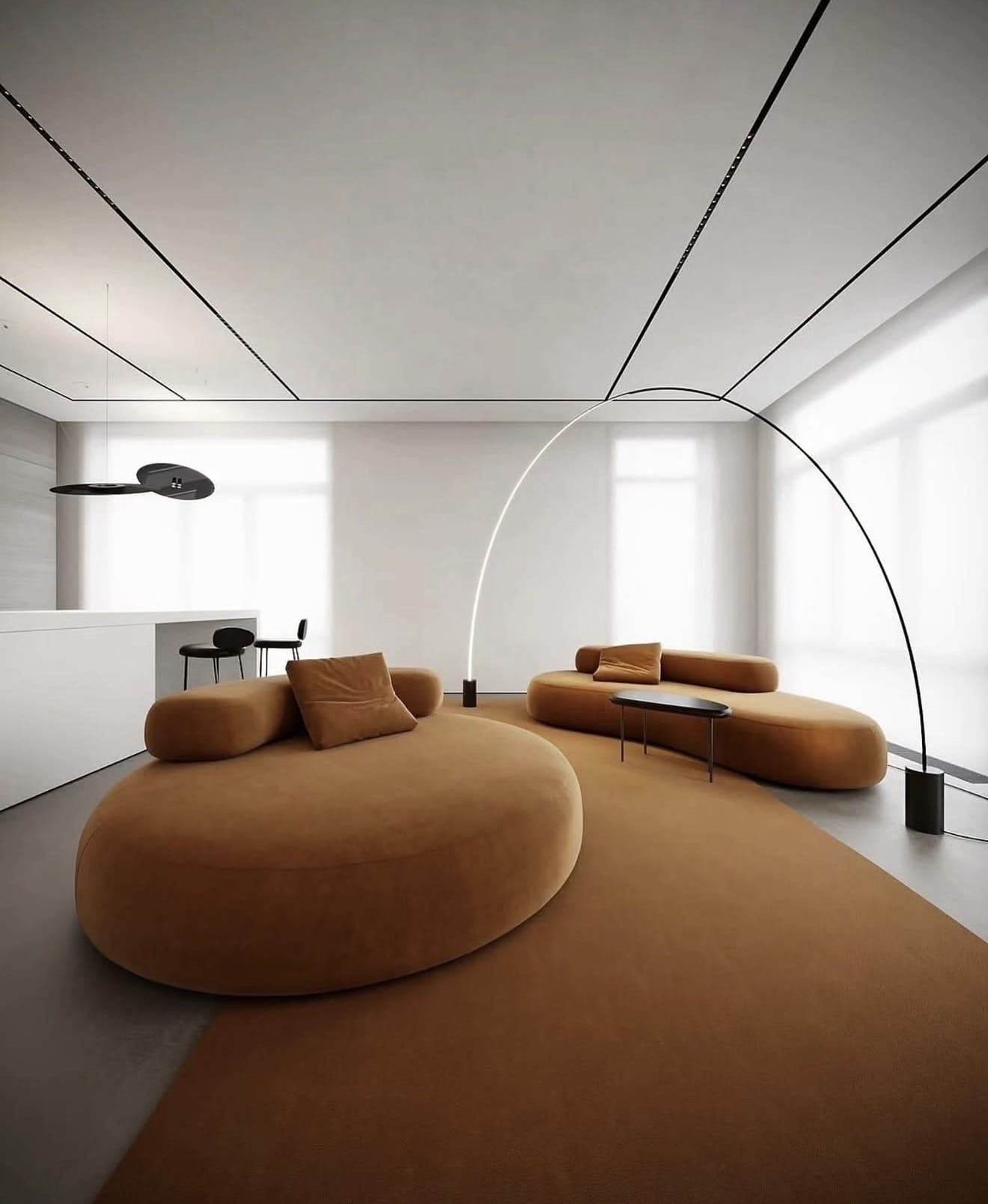 Home Atelier Aeroz Performance Boucle Curve Sofa (Copy 3)