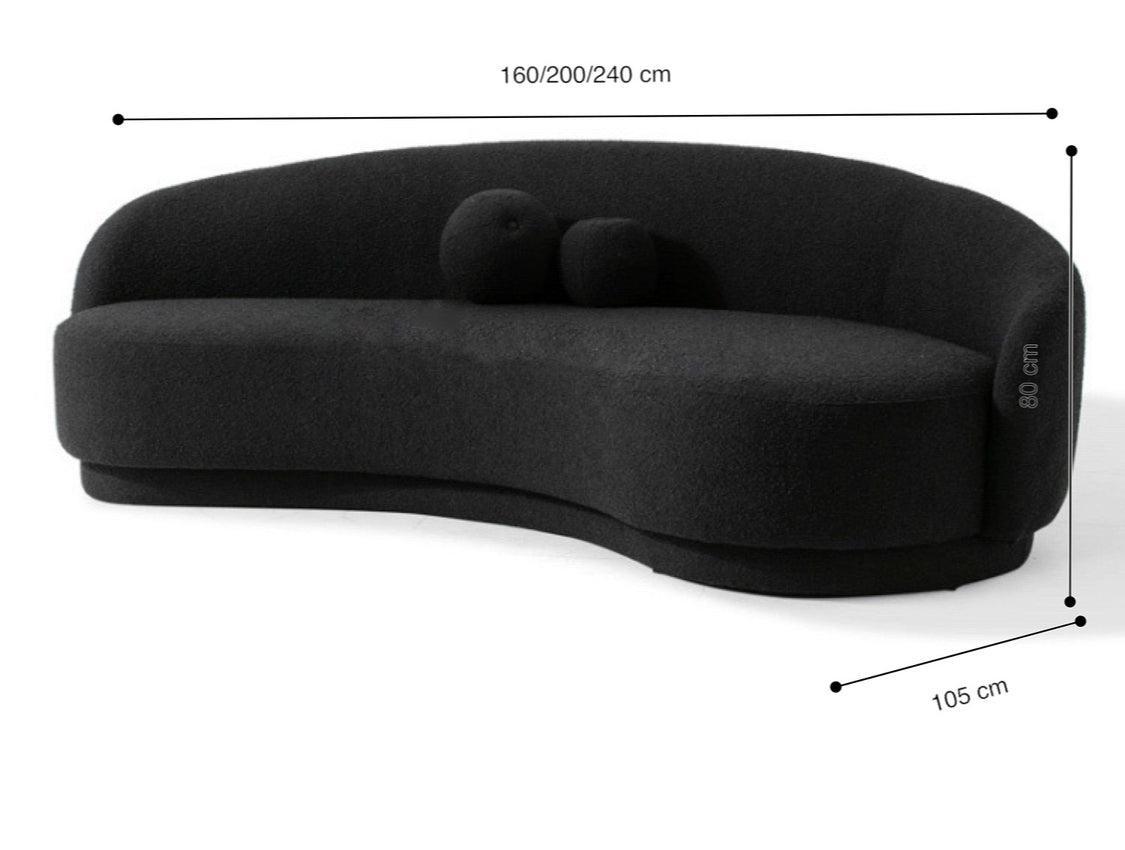 Home Atelier Agnes Performance Boucle Curve Sofa