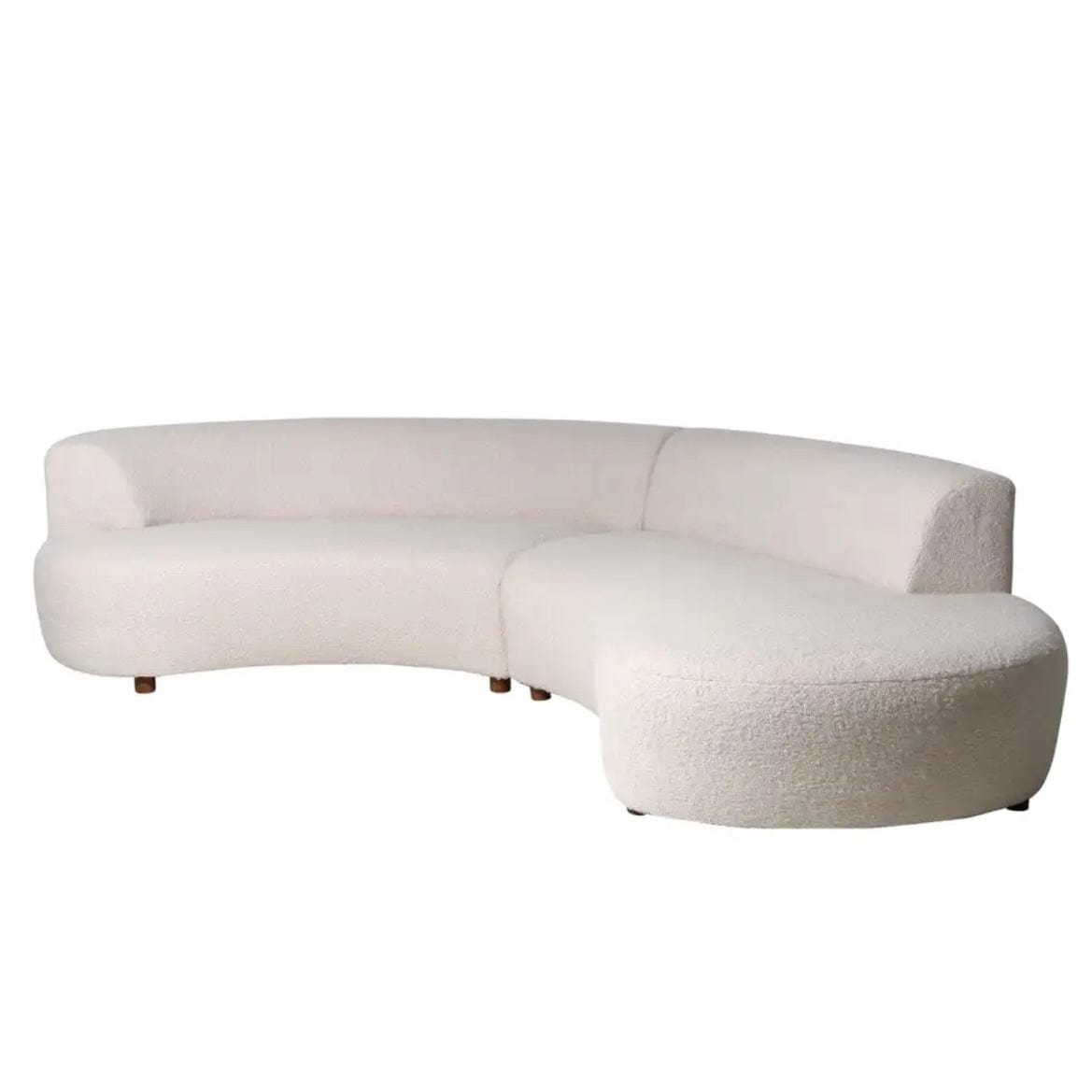 Home Atelier Alexis Boucle Curve Sofa