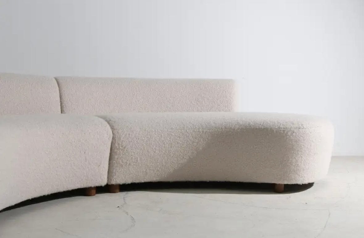 Home Atelier Alexis Boucle Curve Sofa