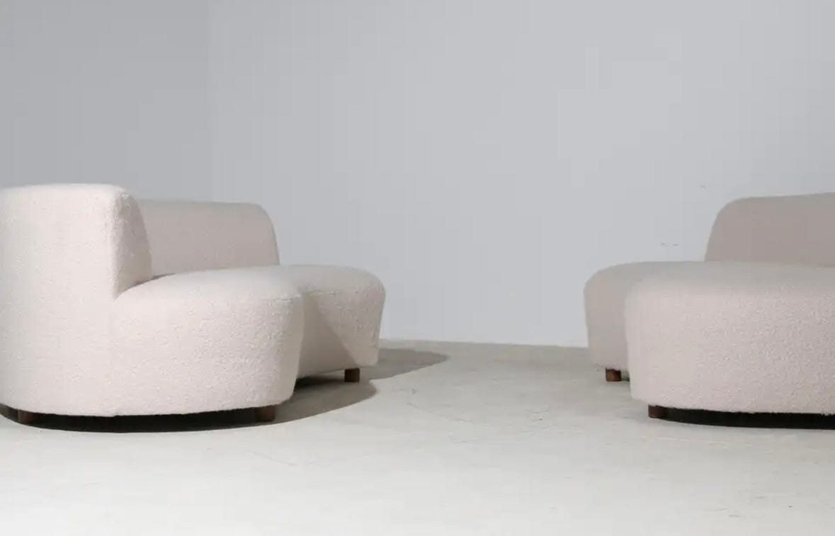 Home Atelier Alexis Boucle Curve Sofa