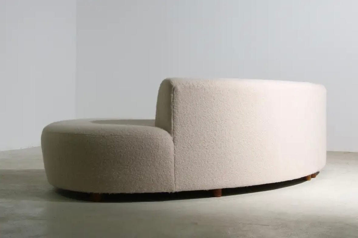 Home Atelier Alexis Boucle Curve Sofa