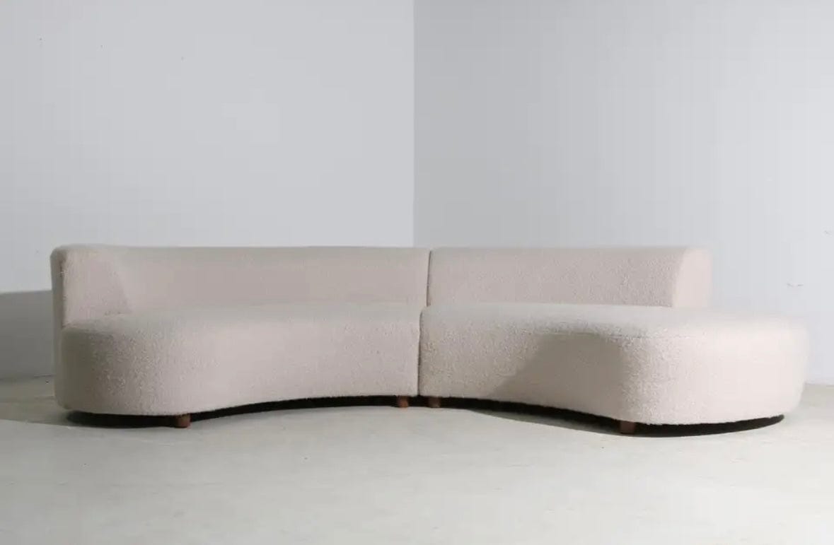 Home Atelier Alexis Boucle Curve Sofa