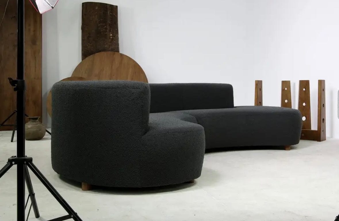 Home Atelier Alexis Boucle Curve Sofa