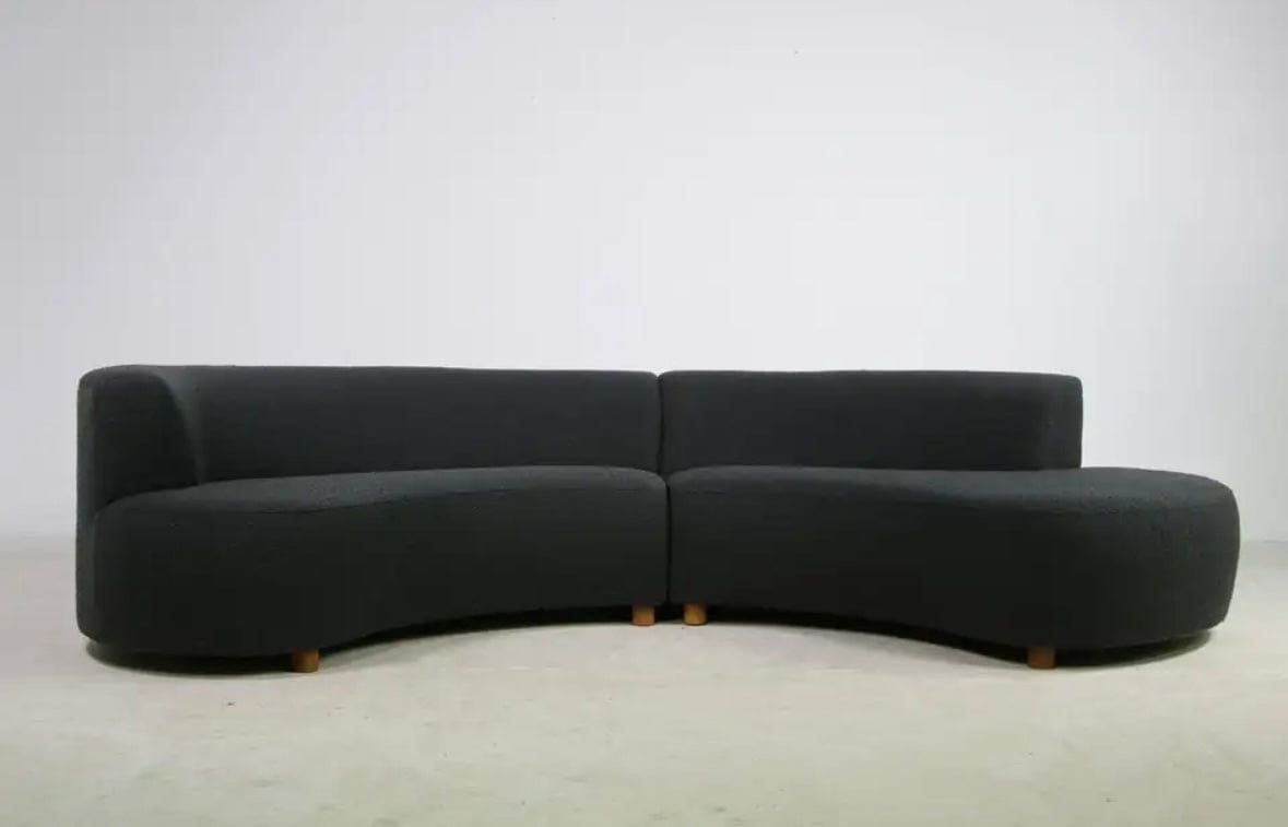 Home Atelier Alexis Boucle Curve Sofa