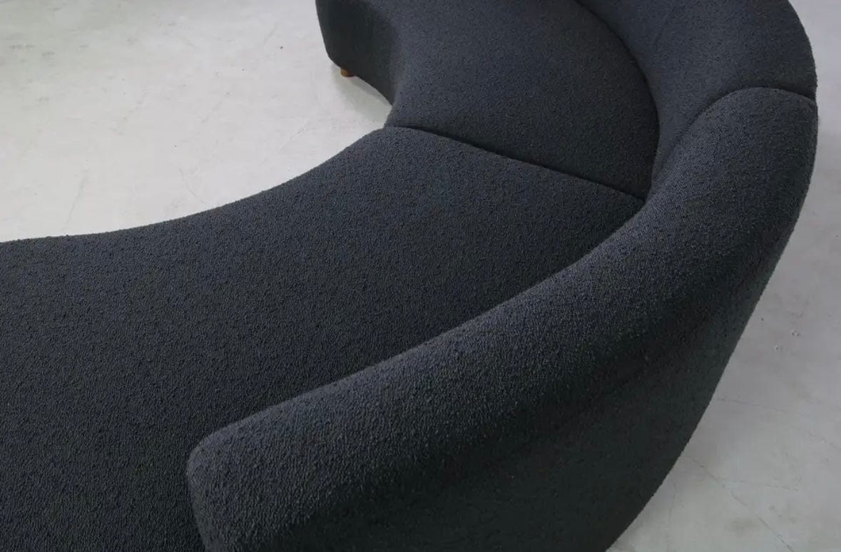 Home Atelier Alexis Boucle Curve Sofa