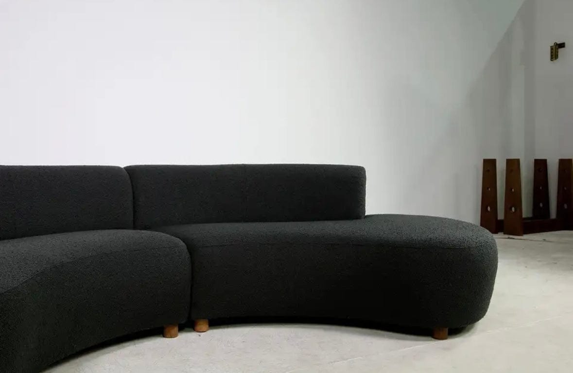 Home Atelier Alexis Boucle Curve Sofa