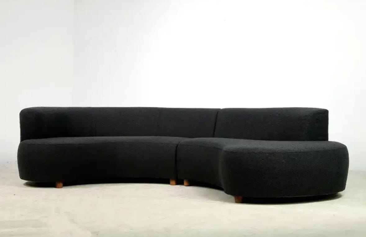 Home Atelier Alexis Boucle Curve Sofa