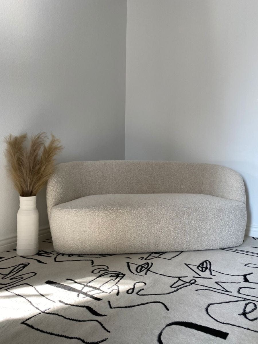 Home Atelier Alfie Performance Boucle Curve Sofa