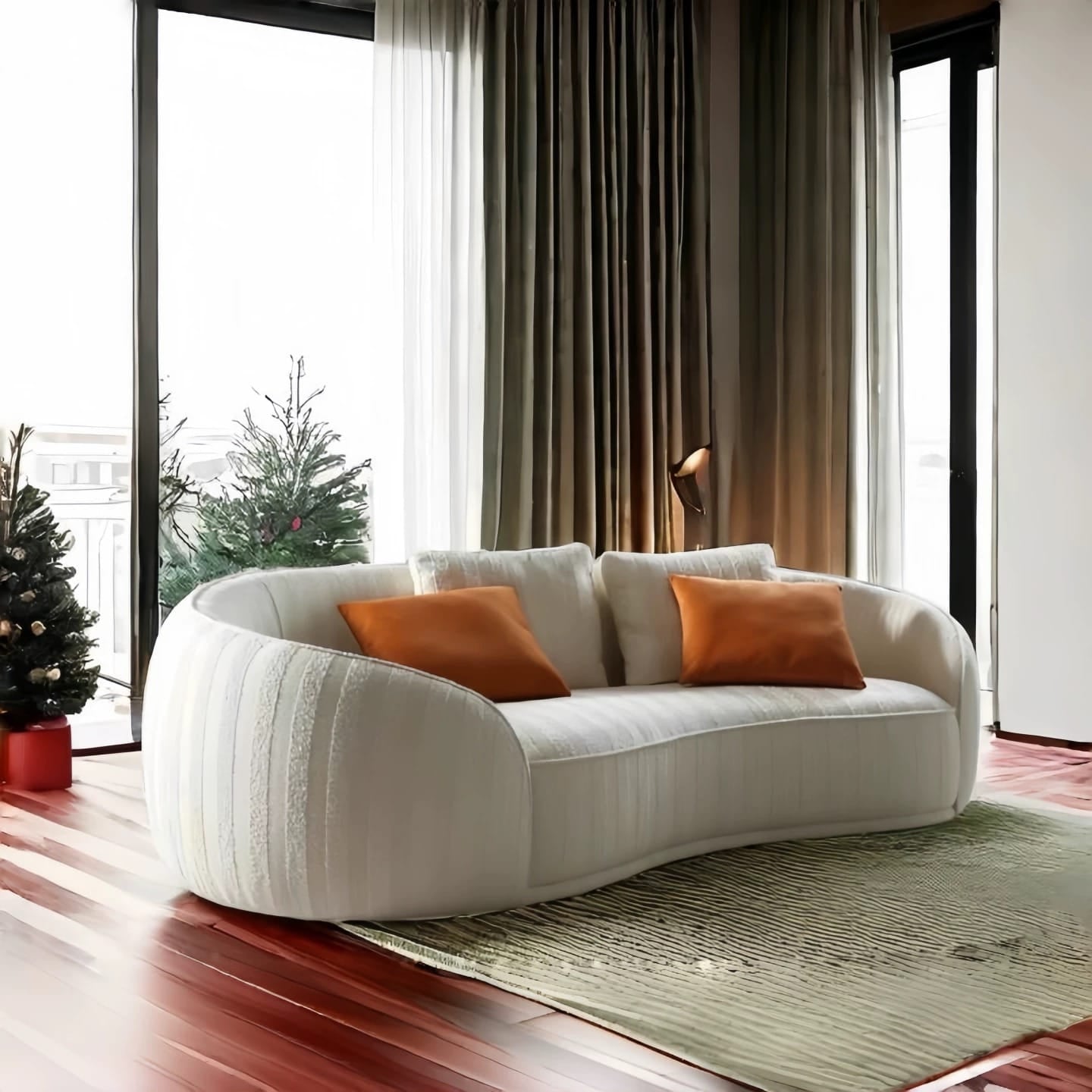 Home Atelier Alios Performance Boucle Curve Sofa (Copy)